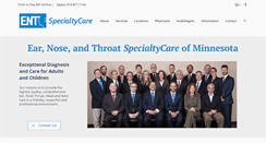 Desktop Screenshot of entsc.com